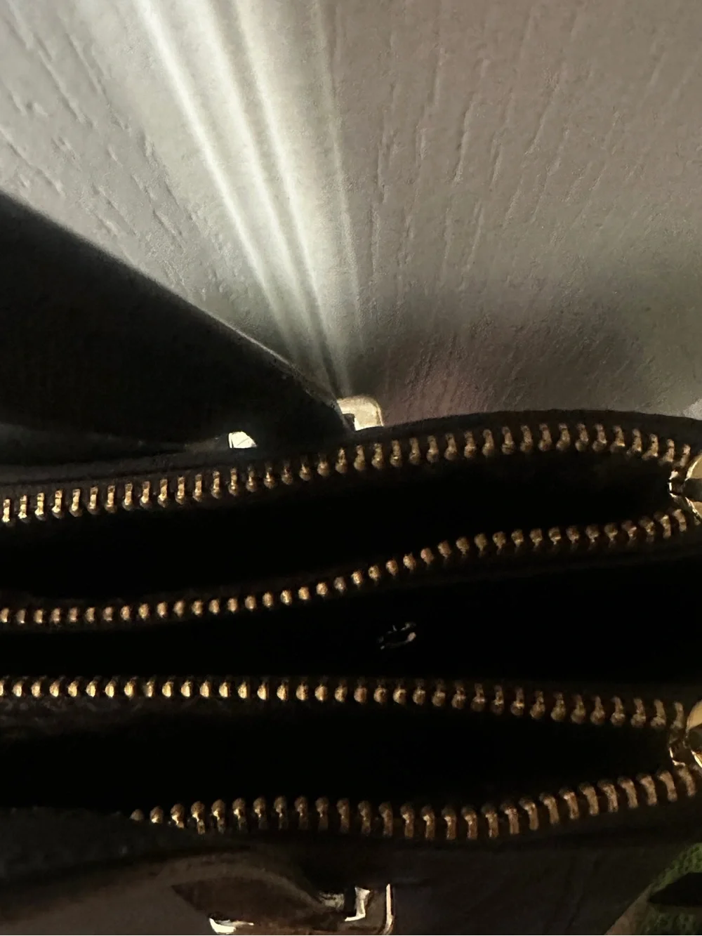 kate spade Black Nylon Tote with Gold Hardware Plate
